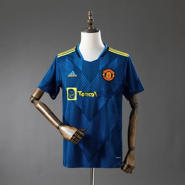 Camiseta de fútbol Manchester United 2021/22 TERCERA MANGA CORTA VERSION FAN